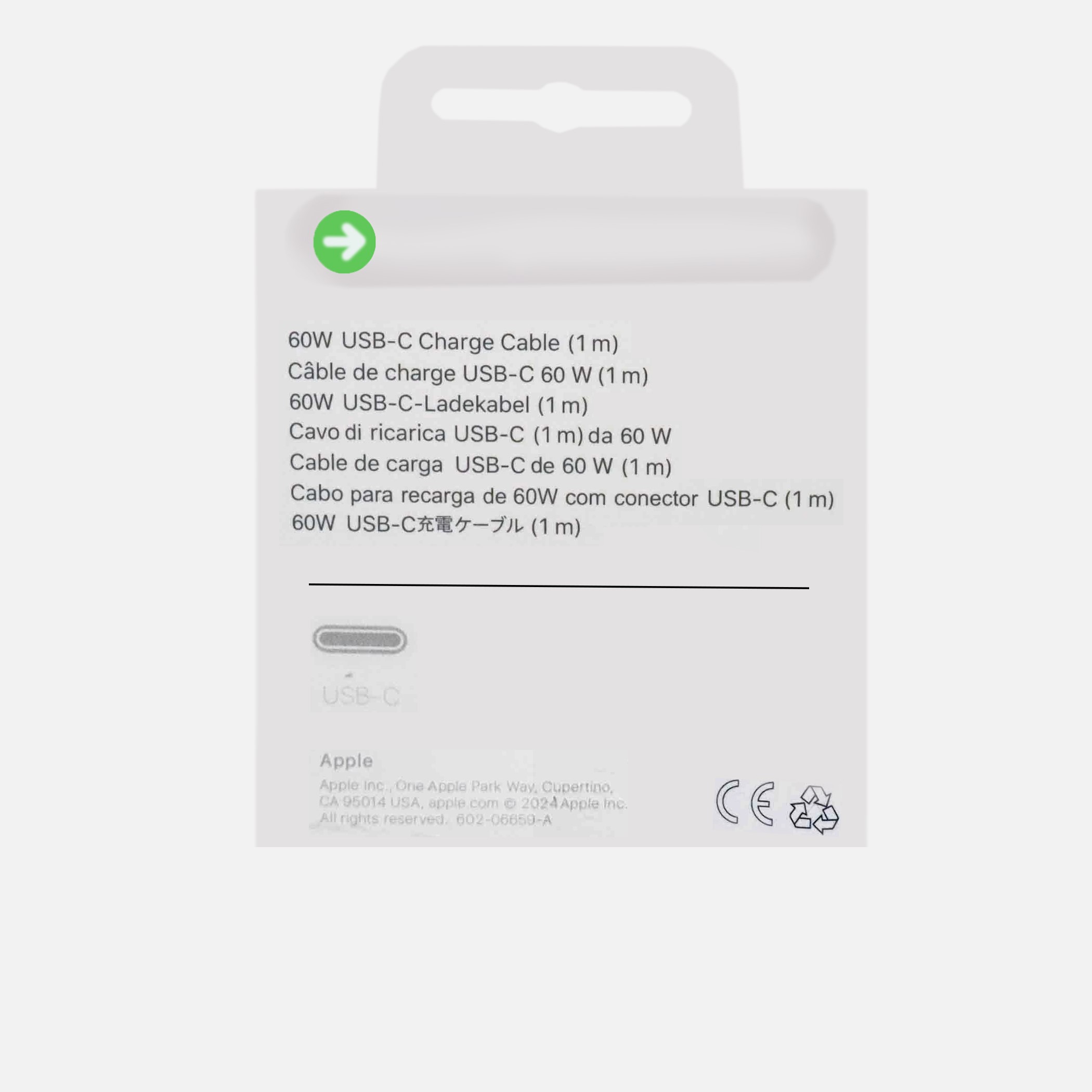 کابل شارژ Type-c اپل